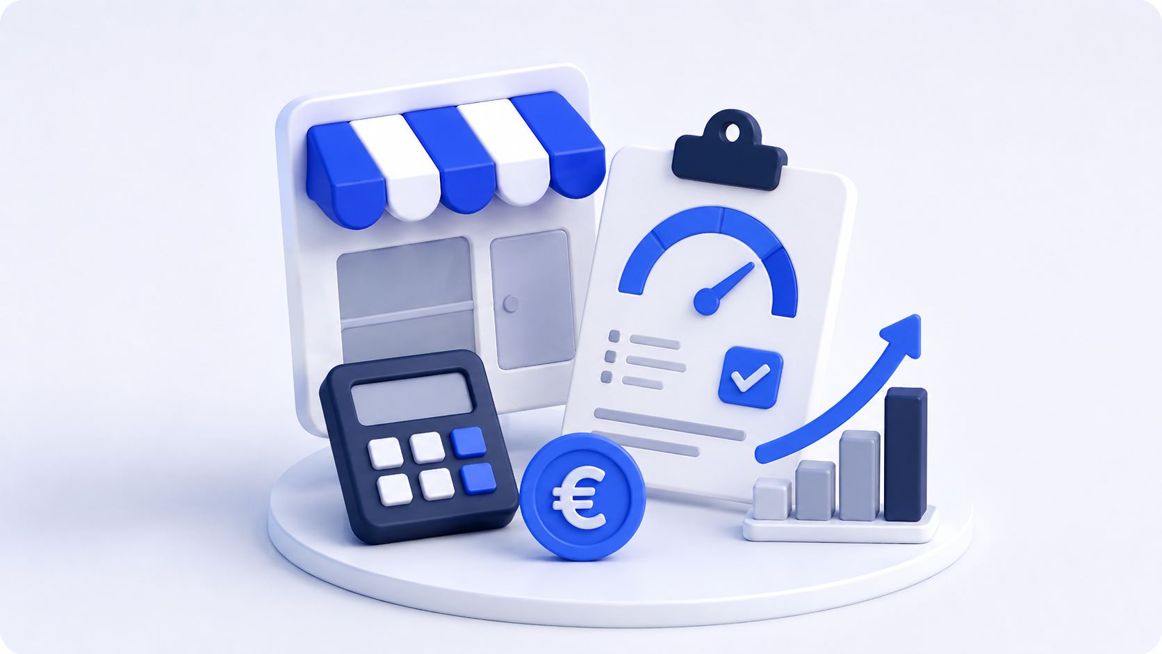 Illustratie: waardebepaling van een webshop